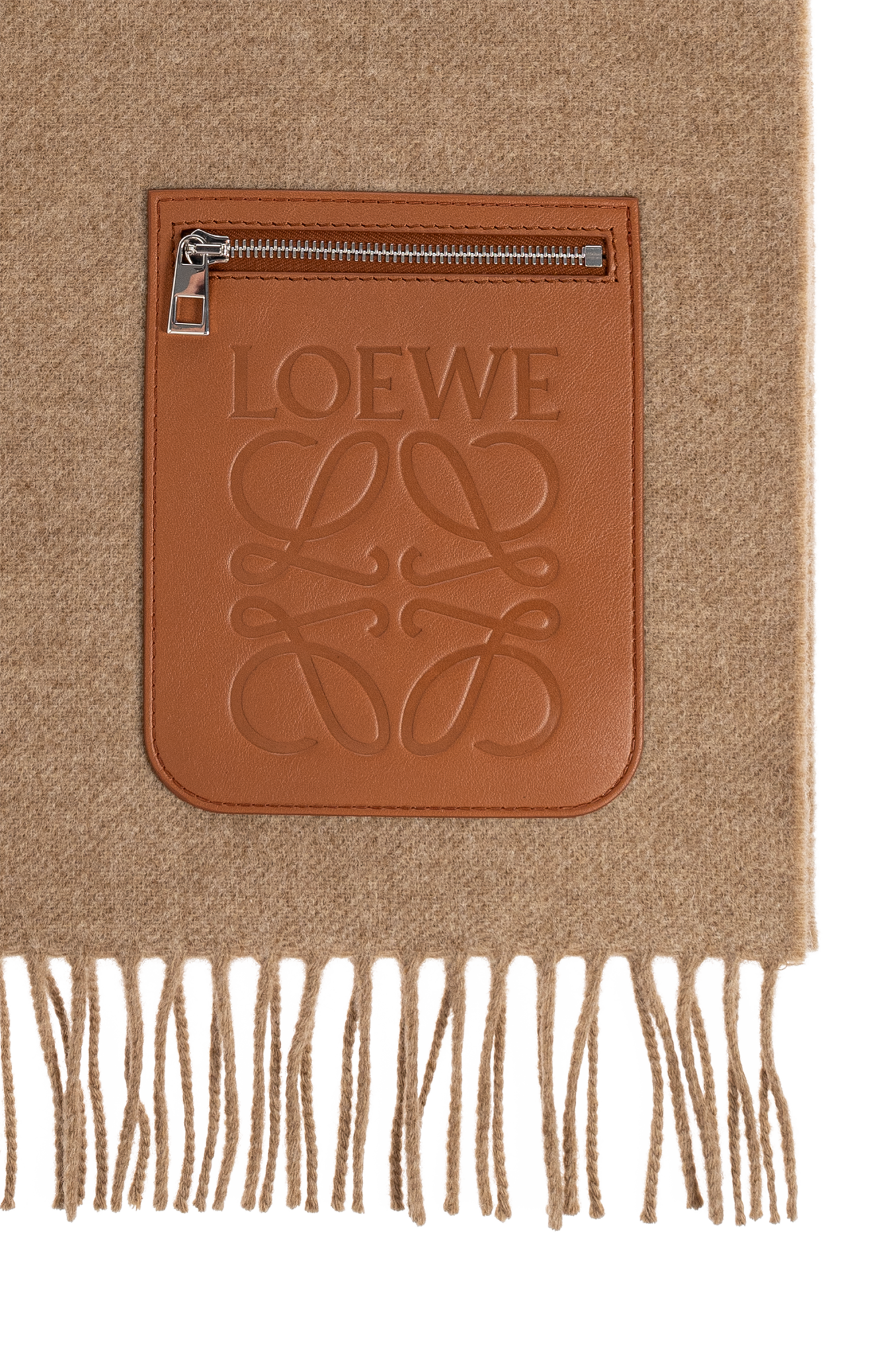 アクセサリーその他 LOEWE WOOL AND CASHMERE SCARF WITH POCKET Loewe Scarf with pocket | Women's Accessories | Vitkac